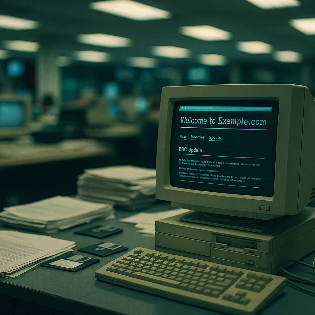 The Birth of the BBC Website: How a Public Broadcaster Became One of the Most Visited Domains in Britain